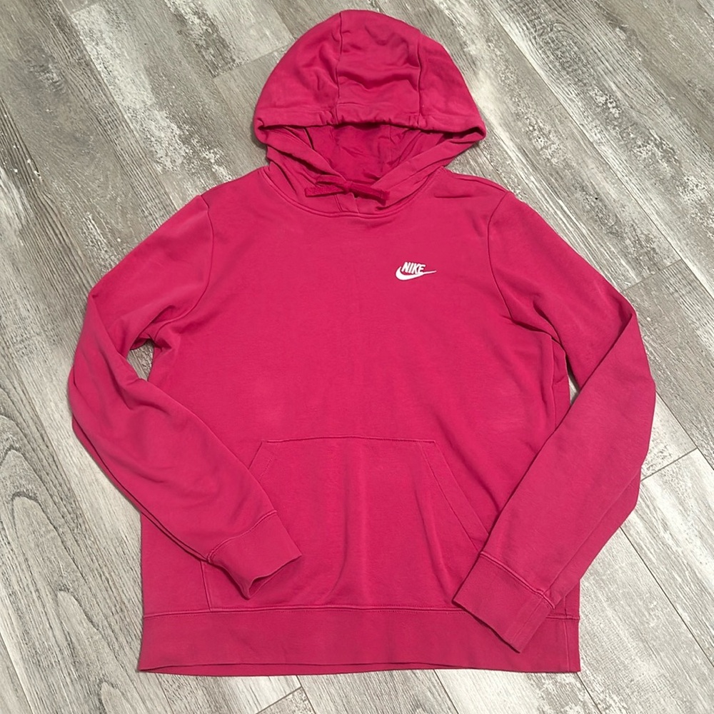 Nike hoodie pink